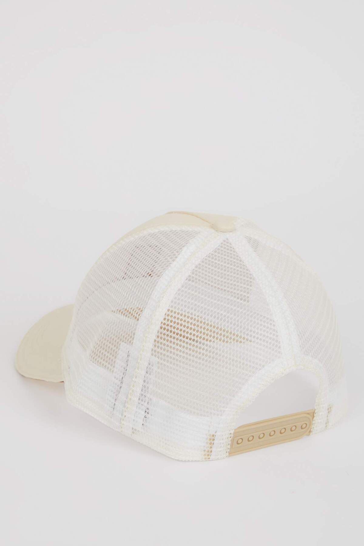 DeFacto-Men's Label Printed Woven Baseball Basketball Cap B7990AX24SM 4