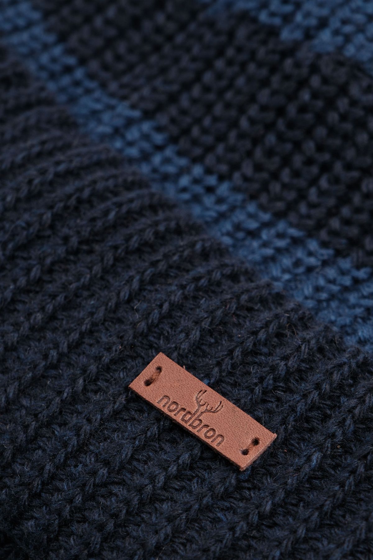 Nordbron-0215C048 Navy Blue Men's Beret 100413588 2