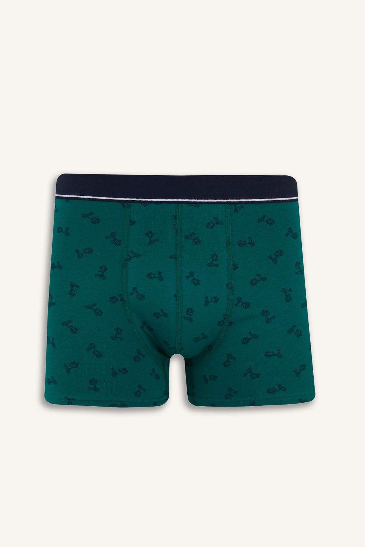 DeFacto-Regular Fit Patterned 3-Piece Boxer E3238Ax25Sp 5