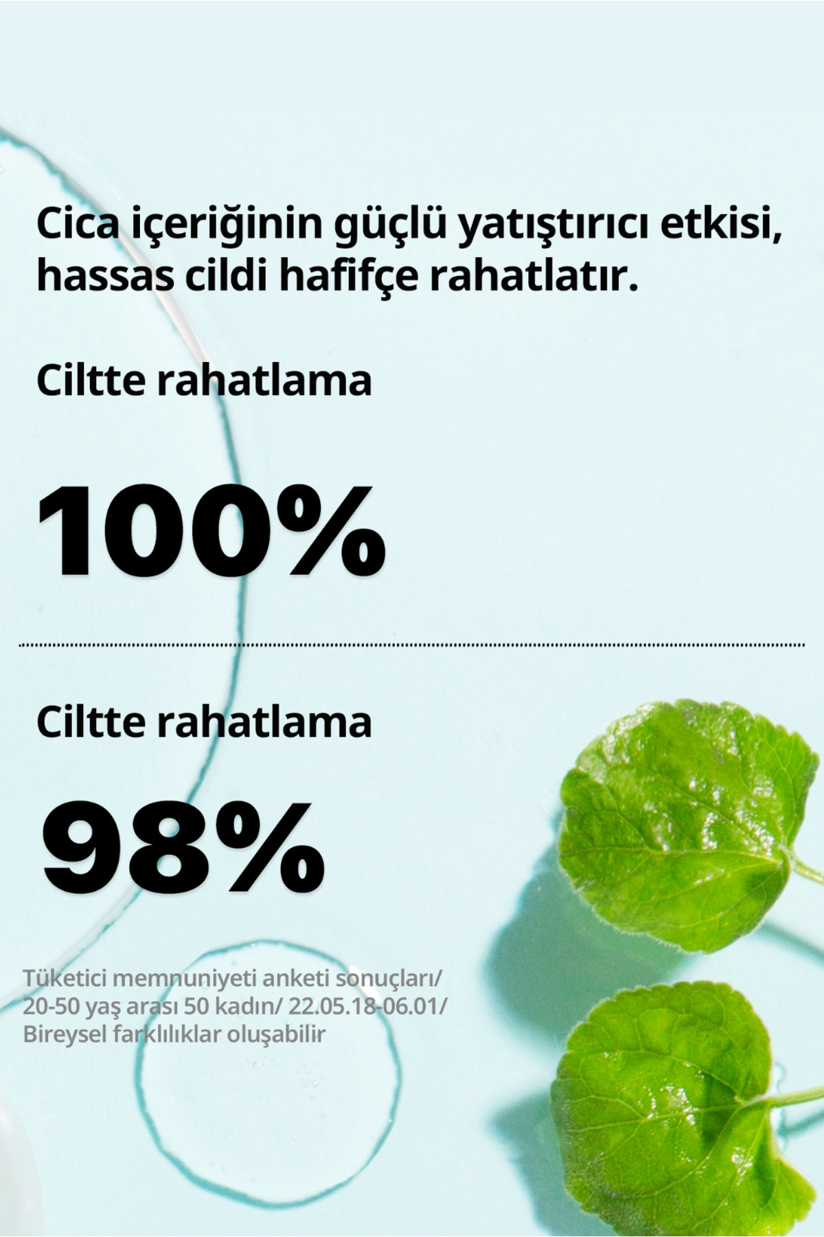 %80 Cica içeren Hassas Ciltler için Yarıştırıcı ve Nemlendirici Tonik 260 mL — CicaToner — تصویر 4 از 7