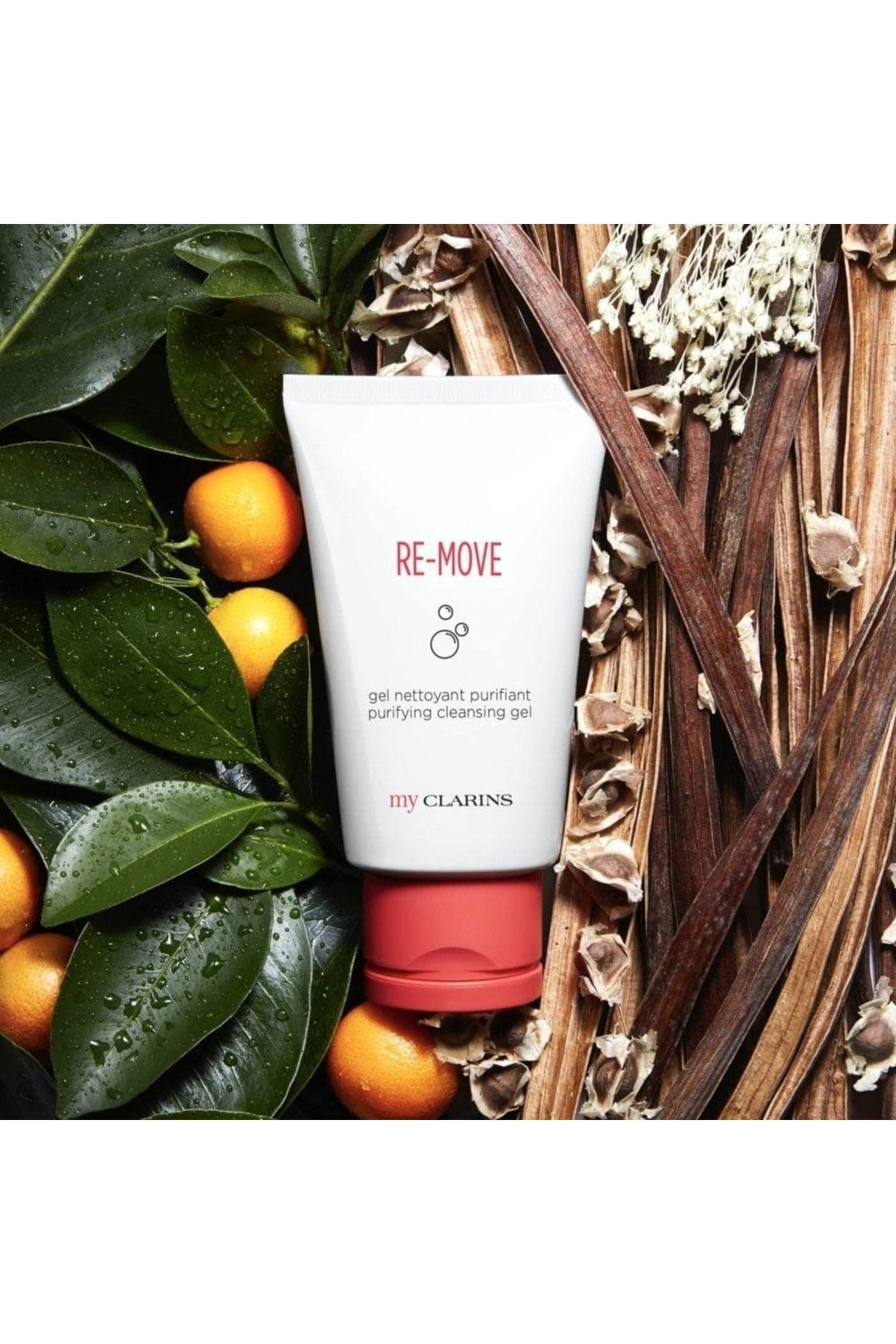 Clarins-جل التنظيف والتنقية RE-MOVE من كلارنس 30 مل منظف منعش للوجه. 4