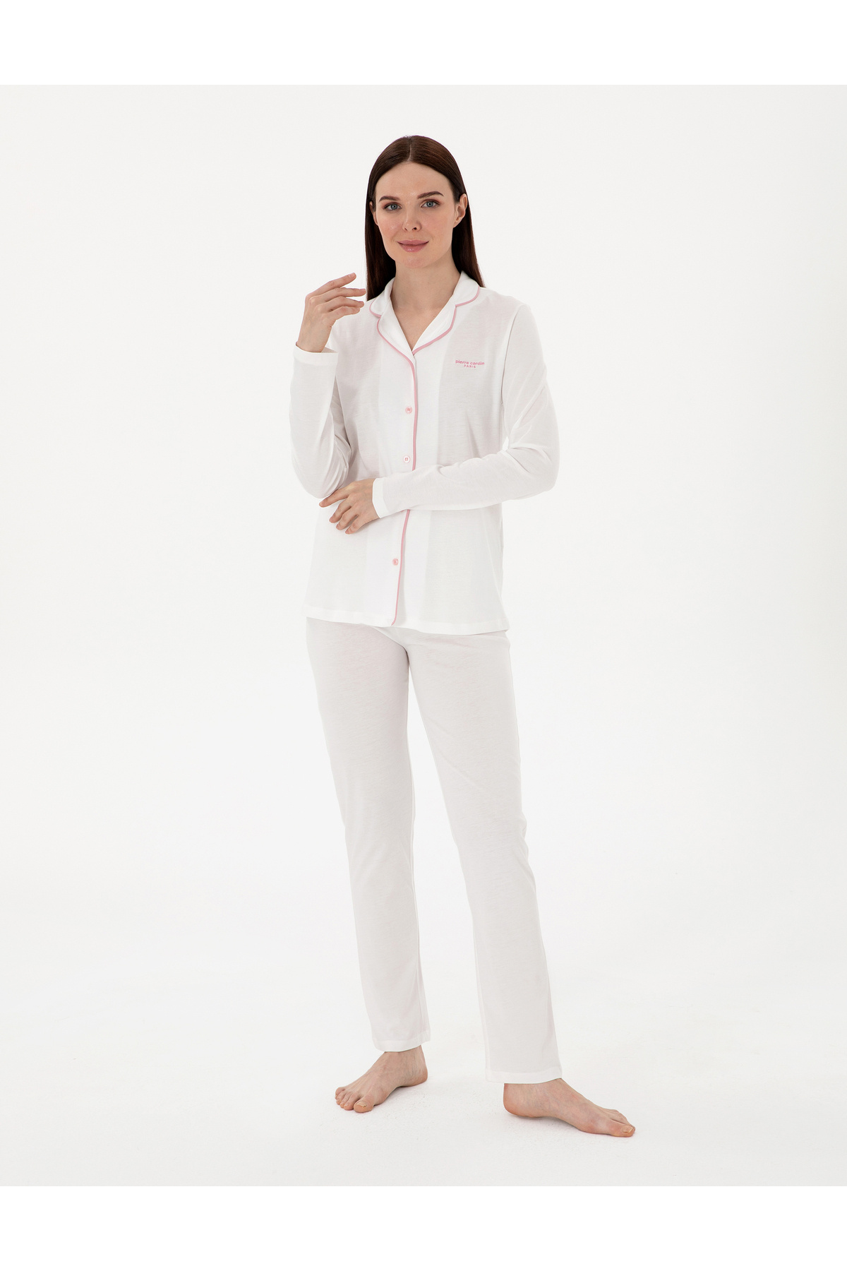 Pierre Cardin-Cream Pajama Set 50311129 -Vr071 4