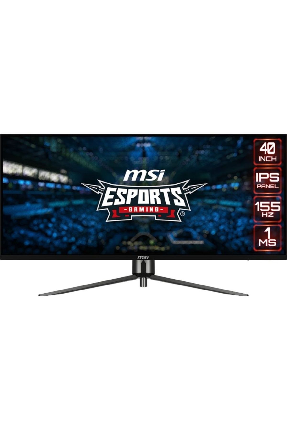 MSI Mag401qr 40” 1ms 155hz 3440x1440 21:9 Adaptive Sync Ips Uwqhd Gaming (OYUNCU) Monitör