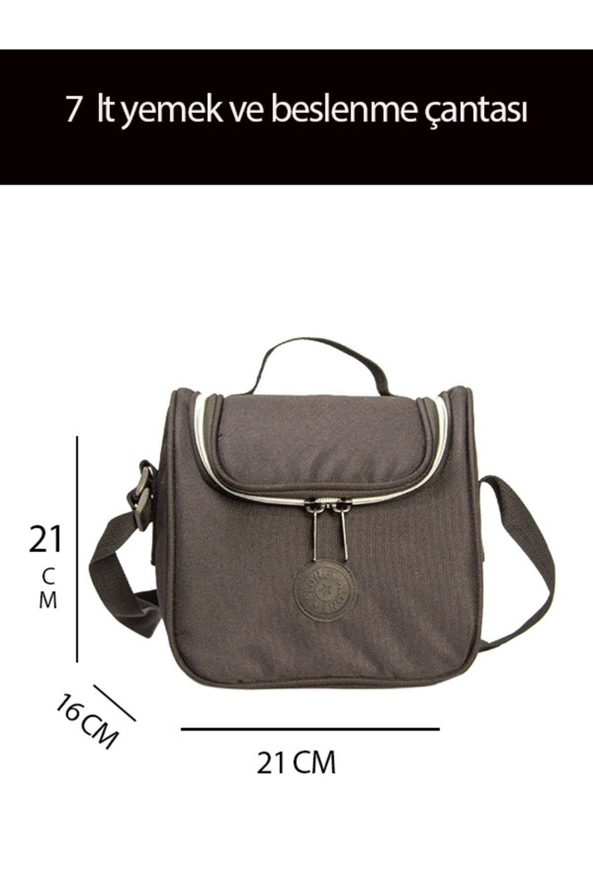 Alone Termal Öğle Yemeği Çantası Siyah 9312 Biberon Çantası fotoğrafı 6 (önizleme)