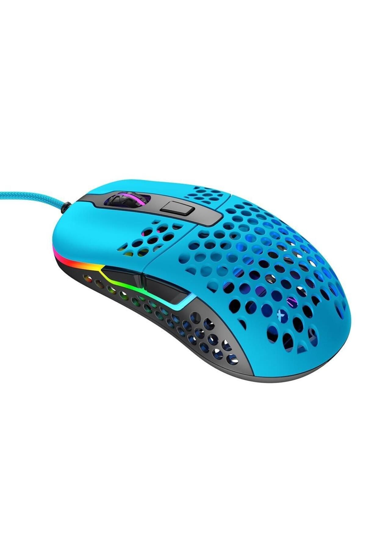 Cherry-Mouse Gaming Cherry Xtrfy M42 Miami Blue RGB, USB (Albastru) 2