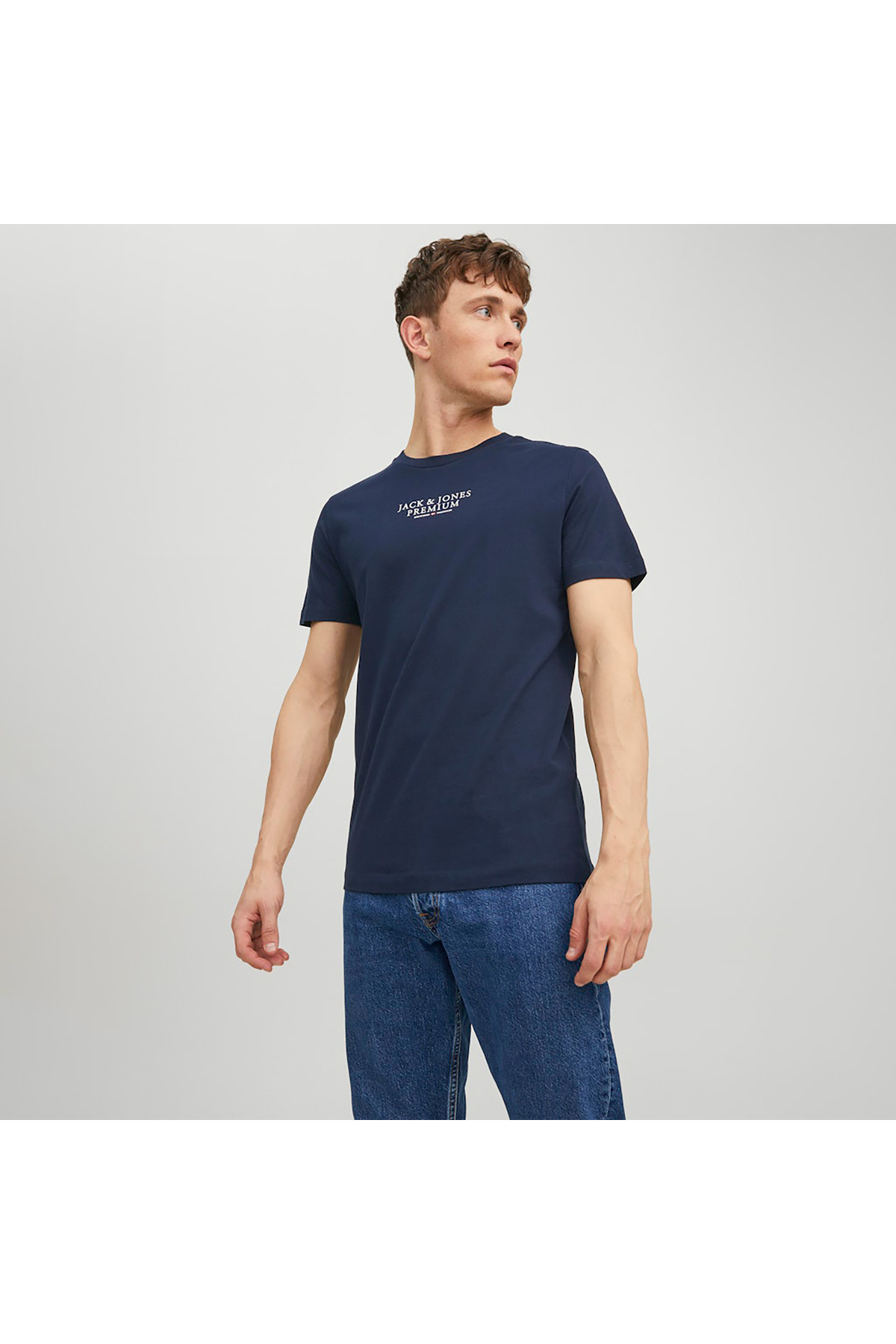 جک اند جونز تی شرت مردانه جک اند جونز ممتاز Jprbluarchie Ss Tee Crew Neck