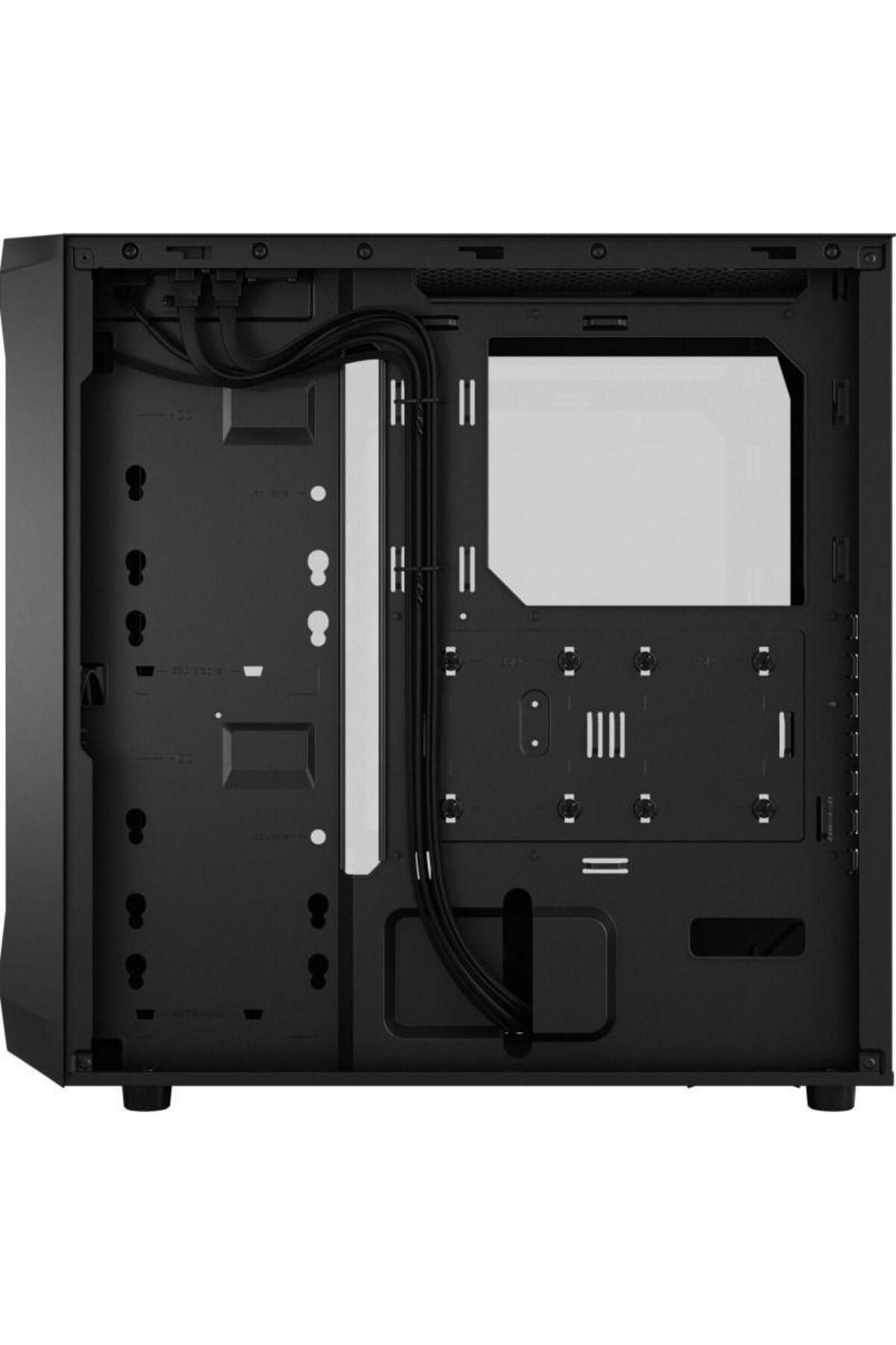 Fractal Design-Carcasa Fractal Design Focus 2, MiddleTower, Tempered glass (Negru) 4
