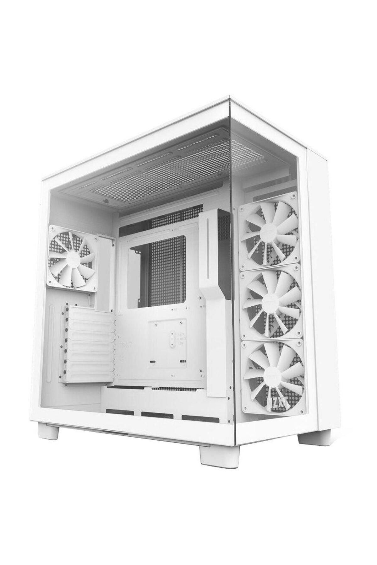 Nzxt-NZXT H9 Flow Case (White) 1