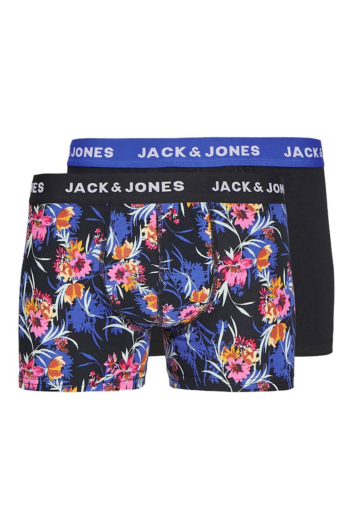شورت بوکسور مردانه بوتانی مدل 2 بسته (12275326-B) جک اند جونز باکسر Jack & Jones