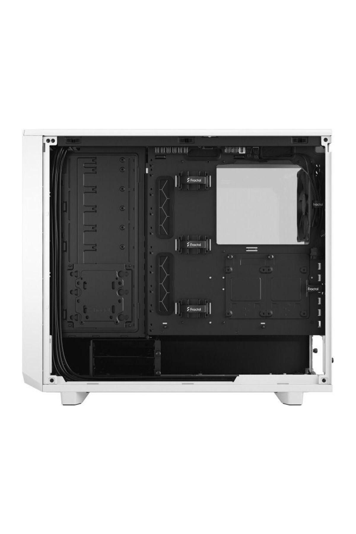 Fractal Design-Carcasa Fractal Design Meshify 2 White TG Clear Tint, Middle Tower (Alb/Negru) 8