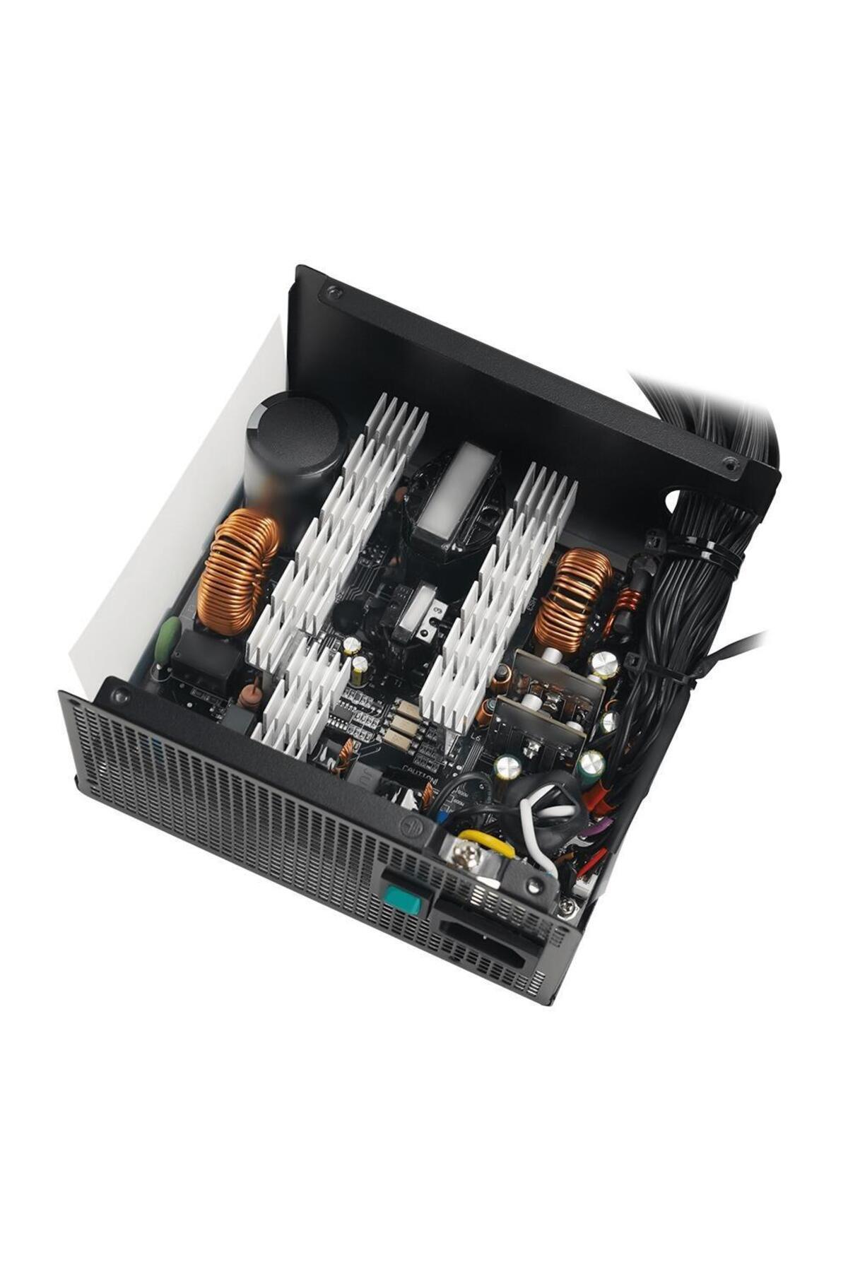 Deep Cool-Deepcool PL650D Power Supply, 650 W, 1x120 mm, 80+ Bronze, Non-modular, ATX 3.0 (Black) 3