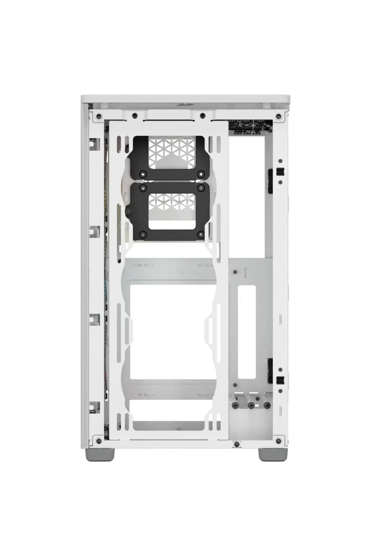 Corsair-Carcasa Corsair iCUE 2000D RGB AIRFLOW Mini-ITX mic-form-factor, fara sursa (Alb) 8