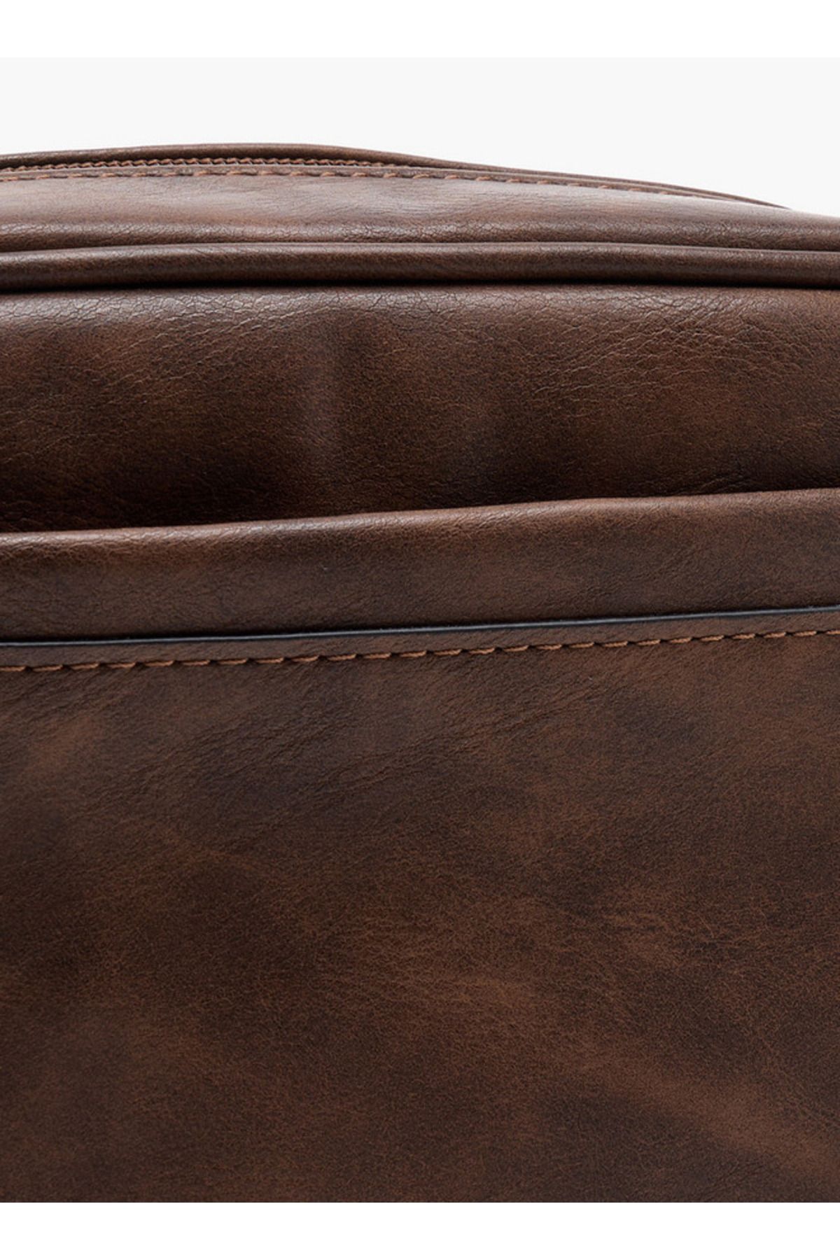 LBL by Shoexpress-Textured Pouch with Zip Closure and Side Handle 4