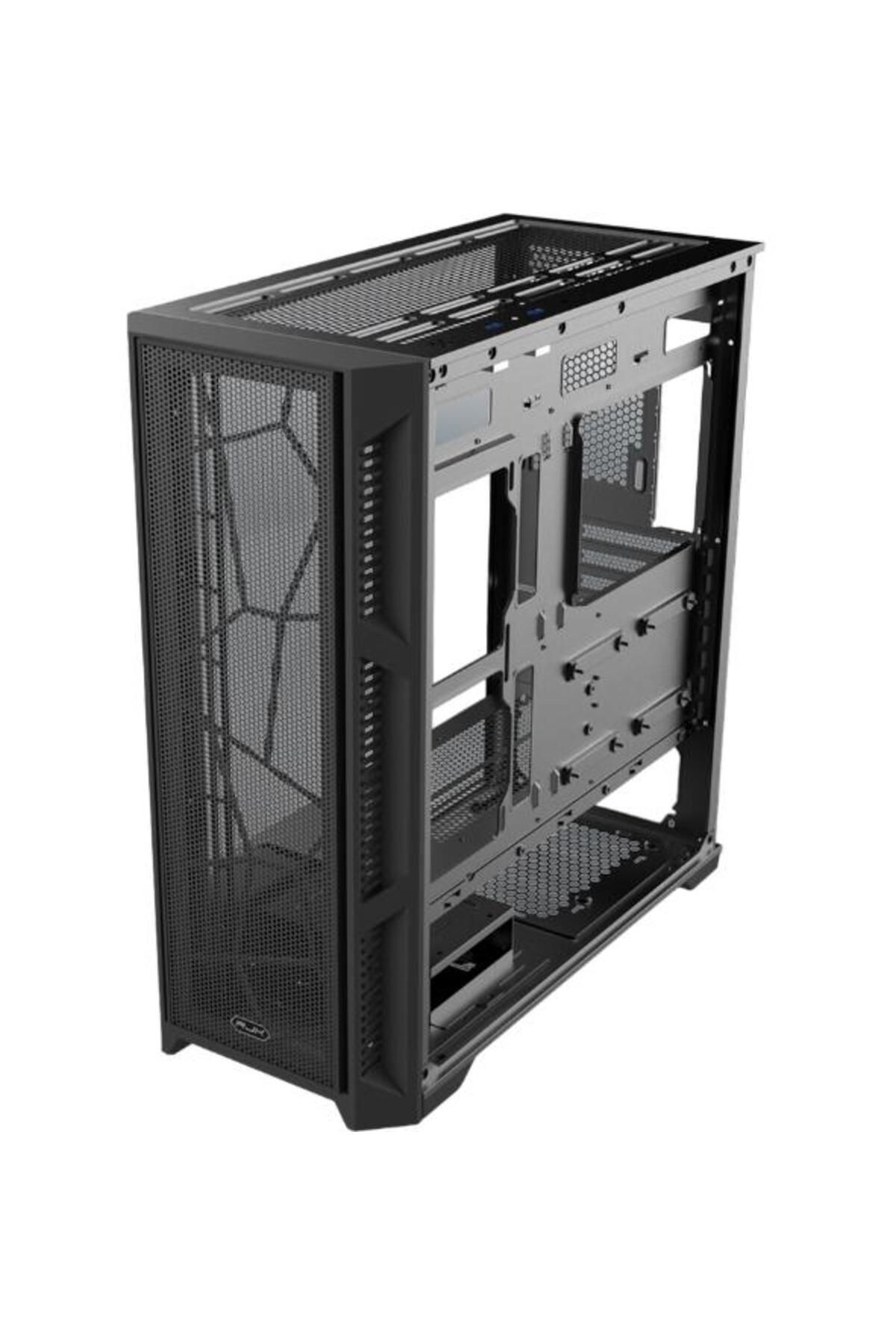 Raijintek-Raijintek Ponos Ultra MS4 Case, Mesh Front Panel, Middle Tower, No Power Supply, ATX (Black) 6