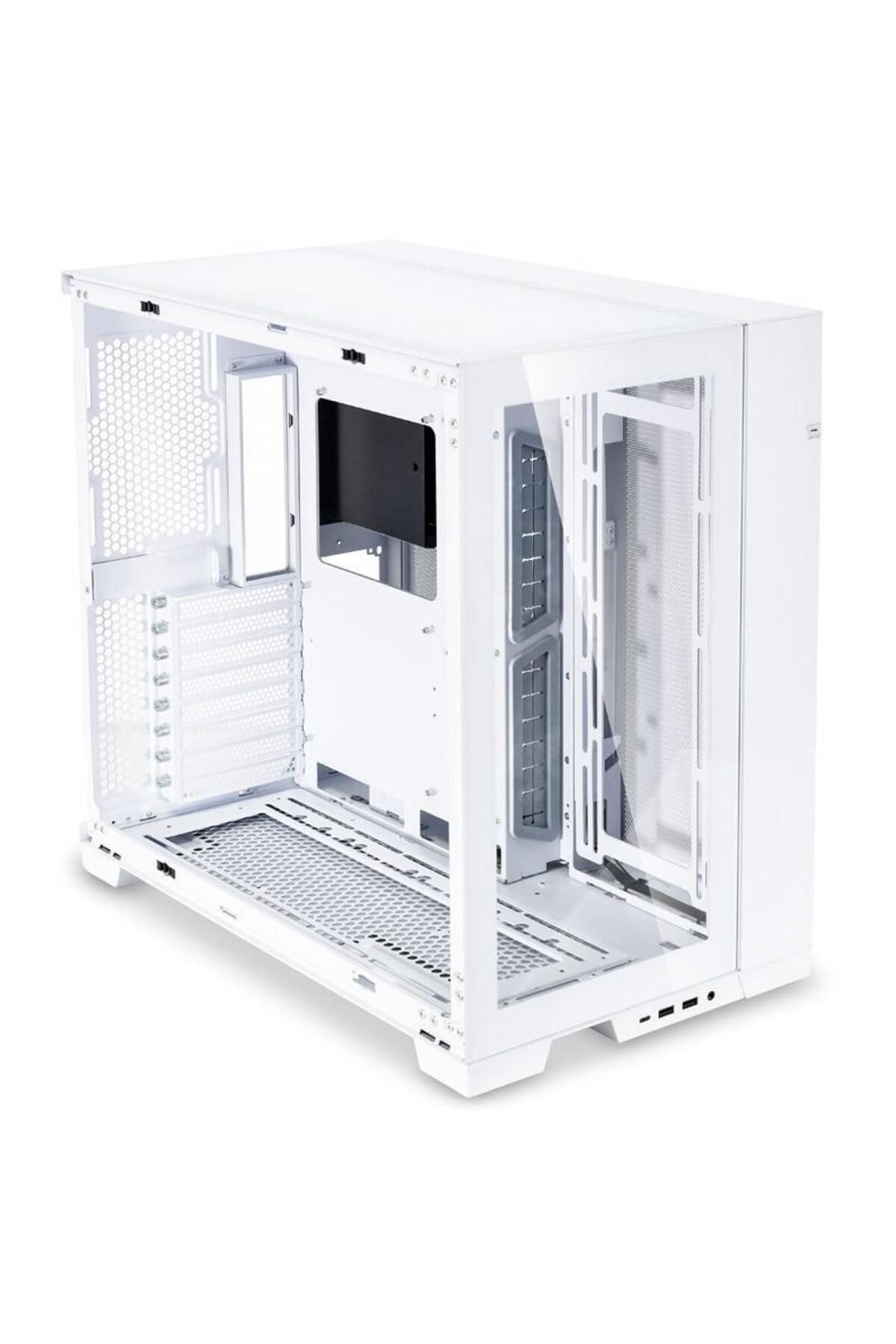 Lian Li-Carcasa Lian Li O11 Dynamic EVO, Tempered Glass, Mid-Tower, fara sursa, ATX (Alb) 6