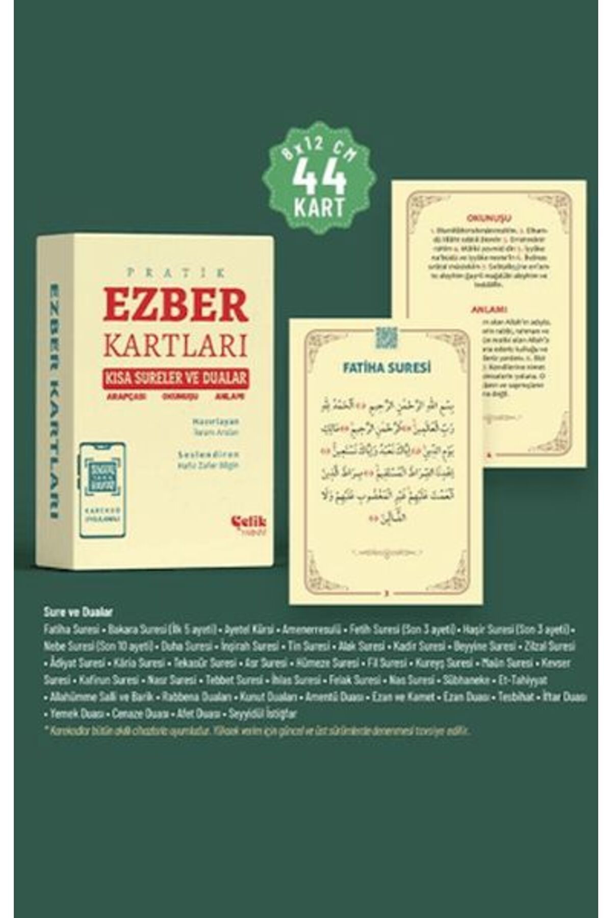 Çelik Yayınevi Kısa Sureler ve Dualar