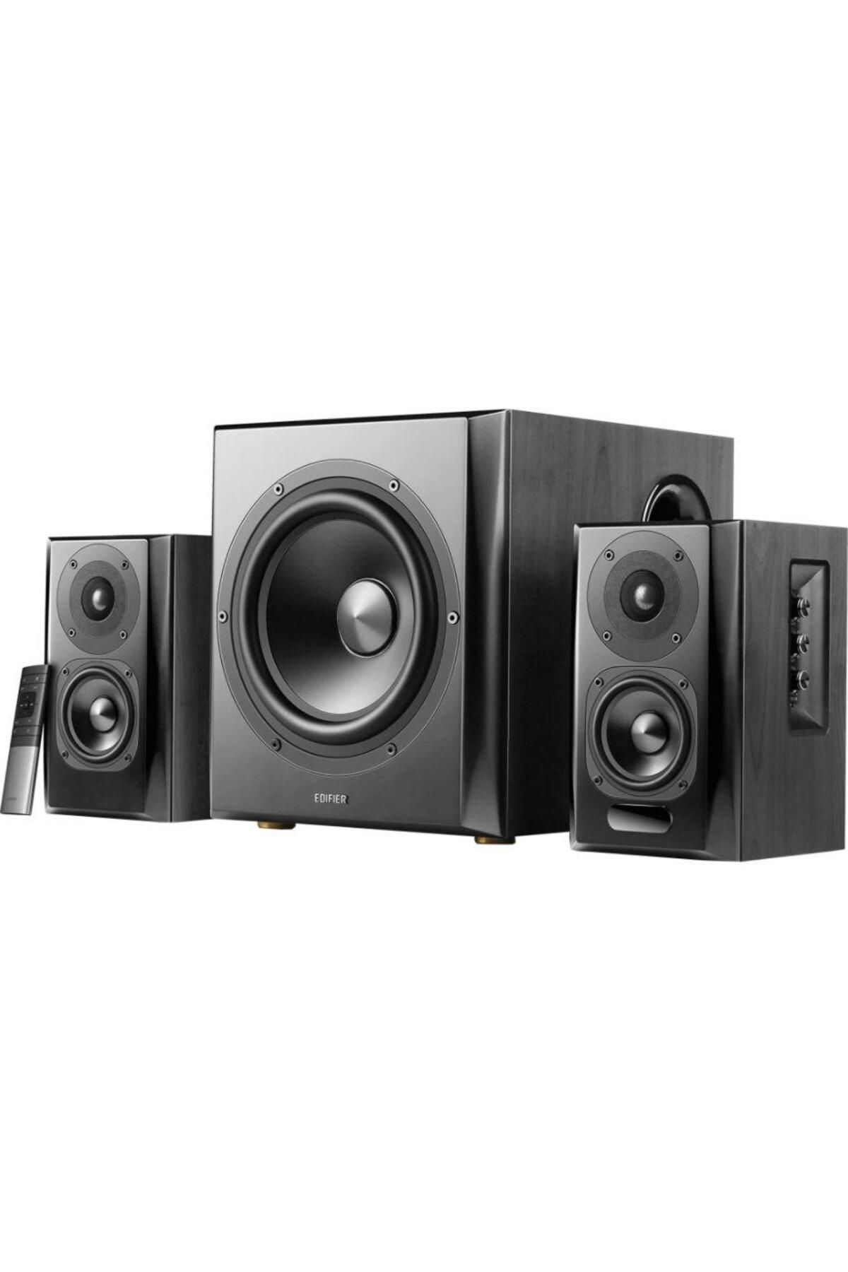 Edifier-Boxe Edifier S351DB-BK, 2.1, 150W, Bluetooth, Telecomanda (Negru) 1