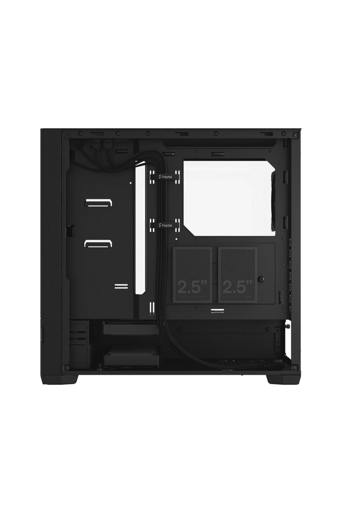 Fractal Design-Fractal Design Pop Silent Clear Case, Middle Tower, without power supply, ATX (Black) 3