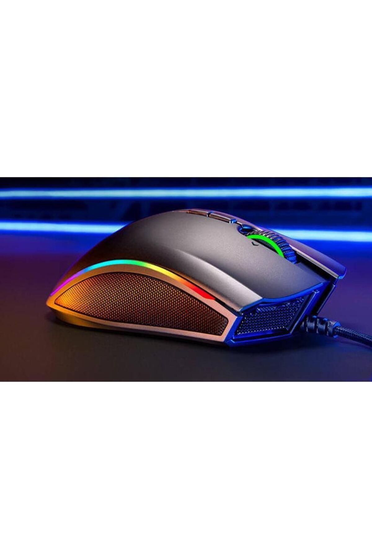 RAZER-Mouse Gaming Razer Mamba Elite, USB, Optic, Iluminat, 16000 DPI (Negru) 2