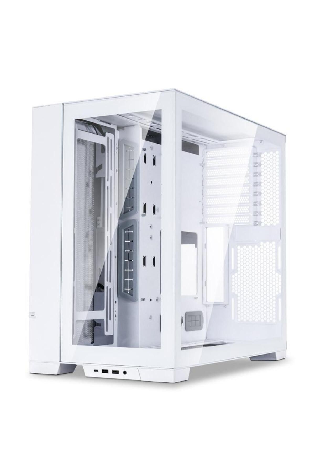 Lian Li-Carcasa Lian Li O11 Dynamic EVO, Tempered Glass, Mid-Tower, fara sursa, ATX (Alb) 5