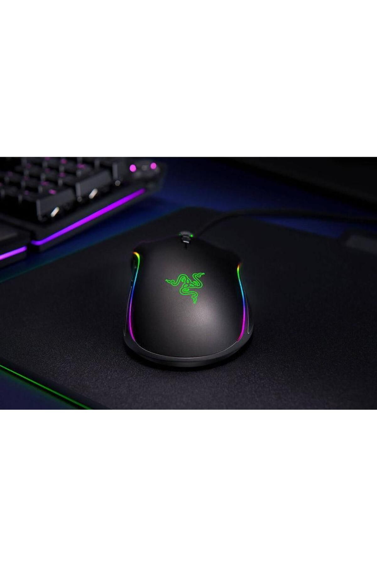 RAZER-Mouse Gaming Razer Mamba Elite, USB, Optic, Iluminat, 16000 DPI (Negru) 4
