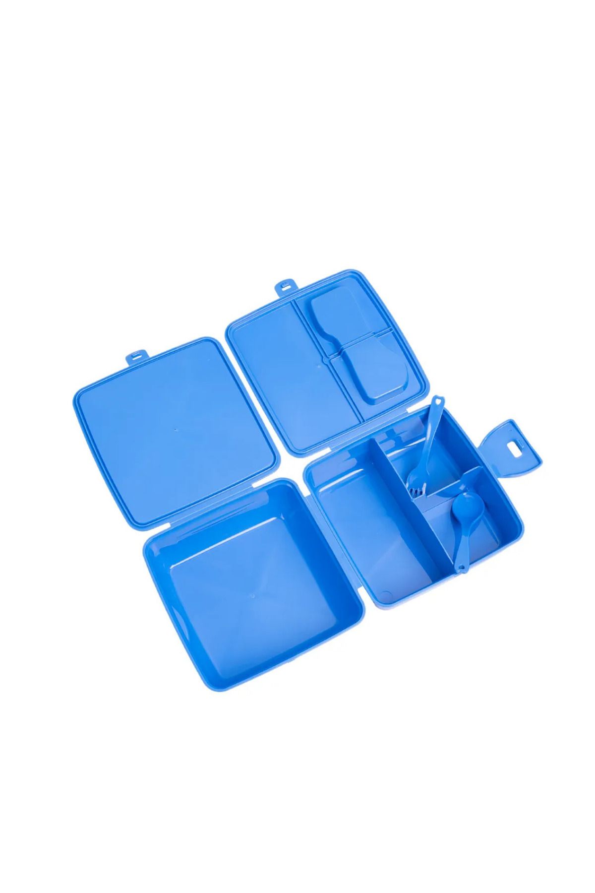 Bliss-Sonic Lunch Box 4 Compartment Children's Lunch Box Food Storage Container with Spoon and Fork 2
