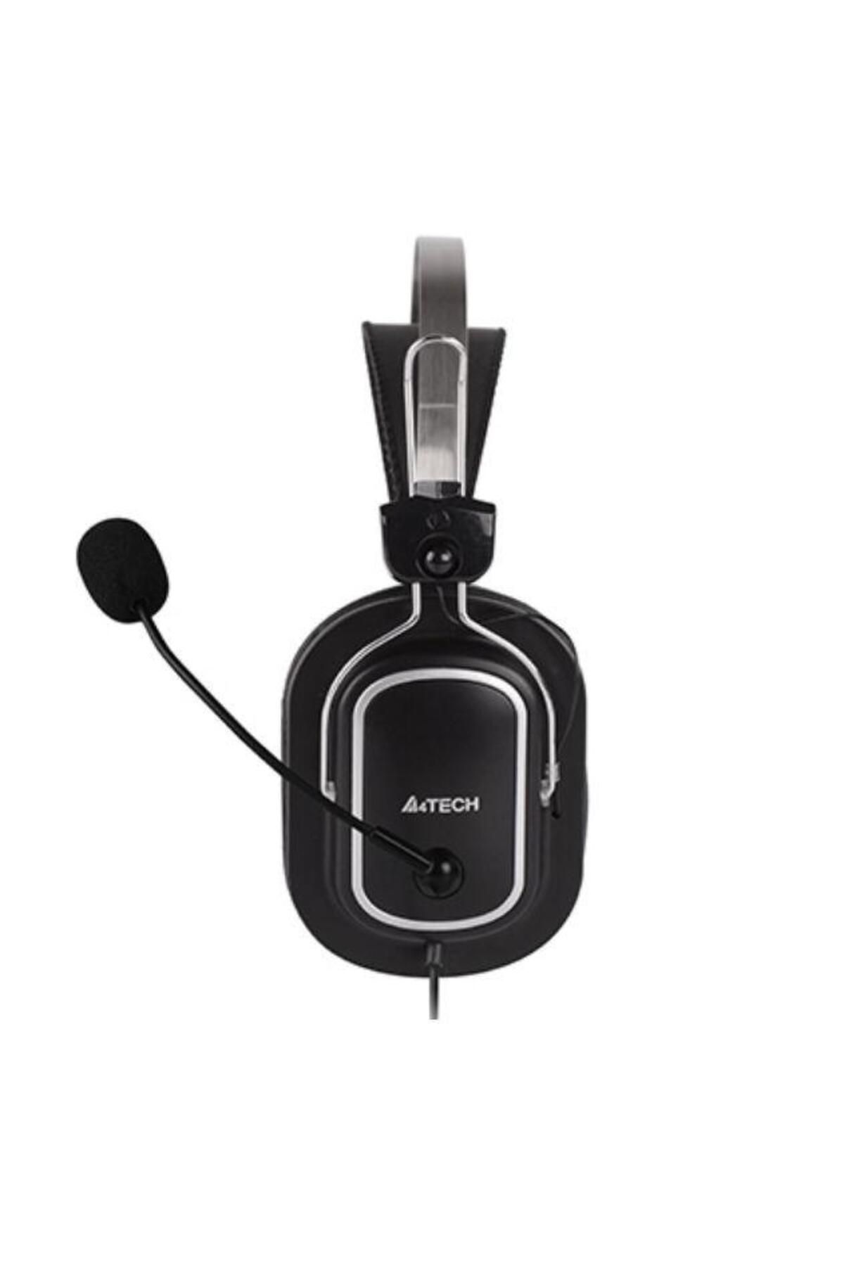 A4 Tech-A4Tech HU-50 Headphones, Microphone (Black) 2