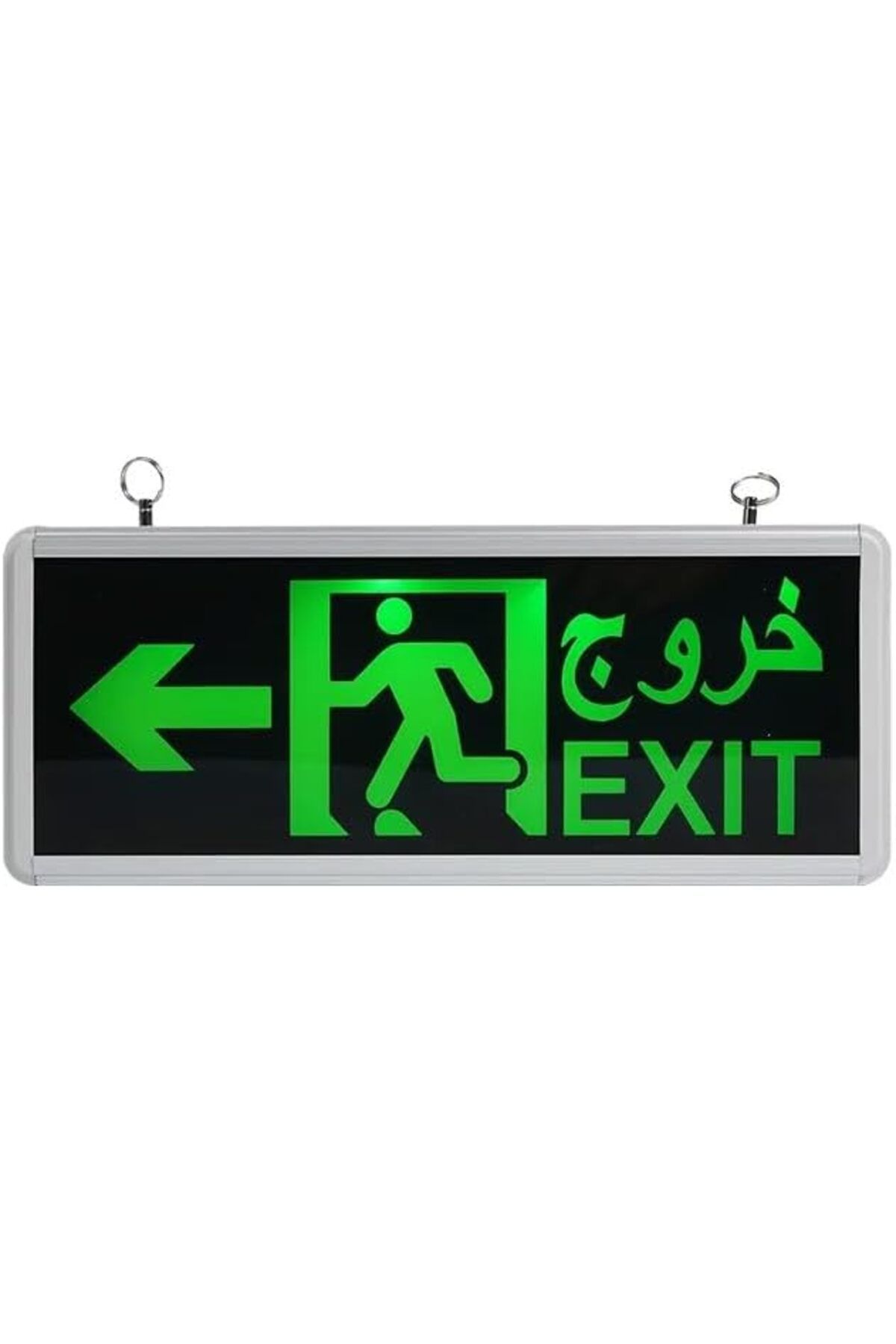 Generic-Double-Sided Led Emergency Exit Sign (LEFT ARROW LIGHT) 1