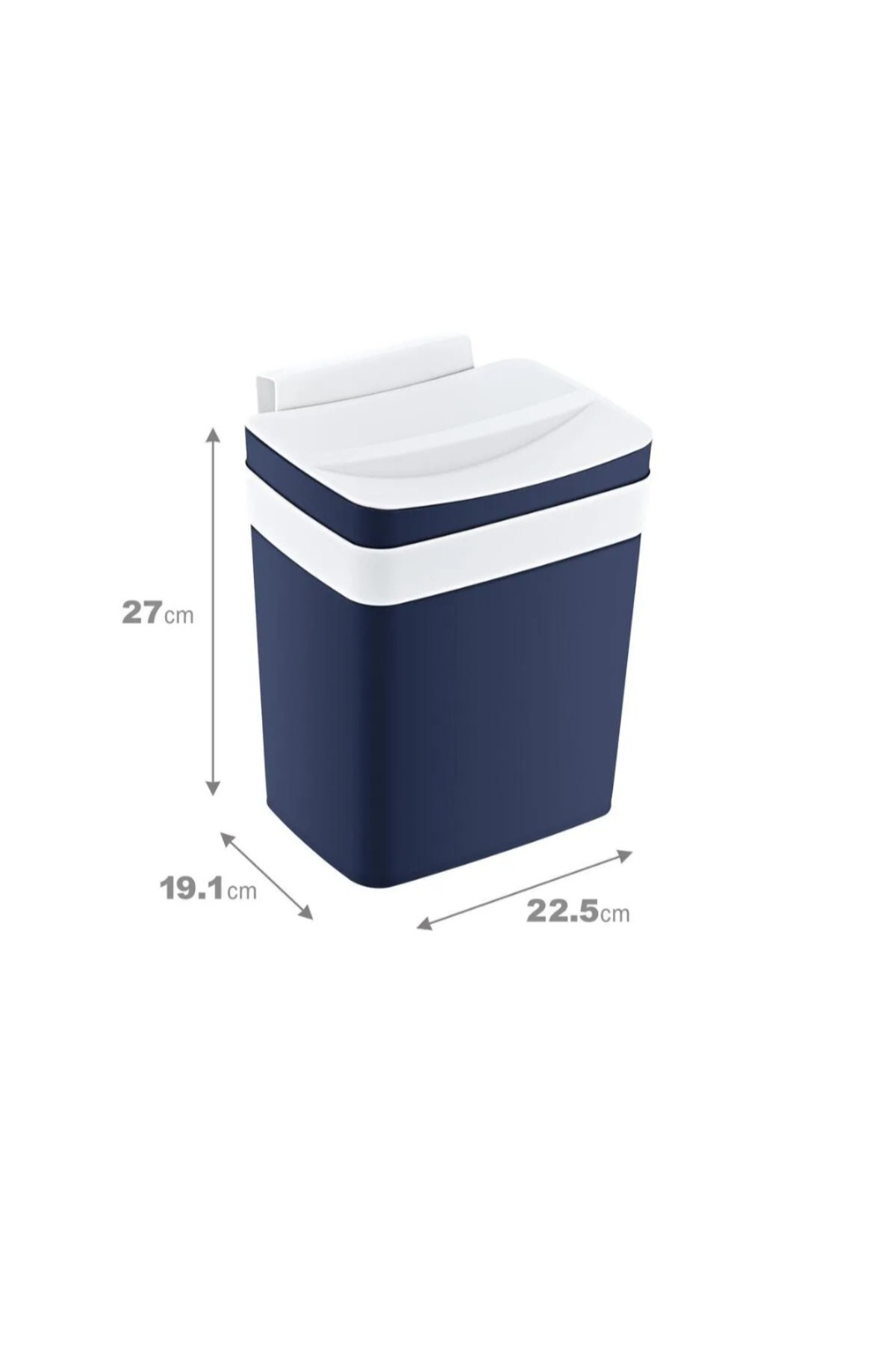MATMEL-Smartware Soft Hanging Trash Can 8.5 Lt 1