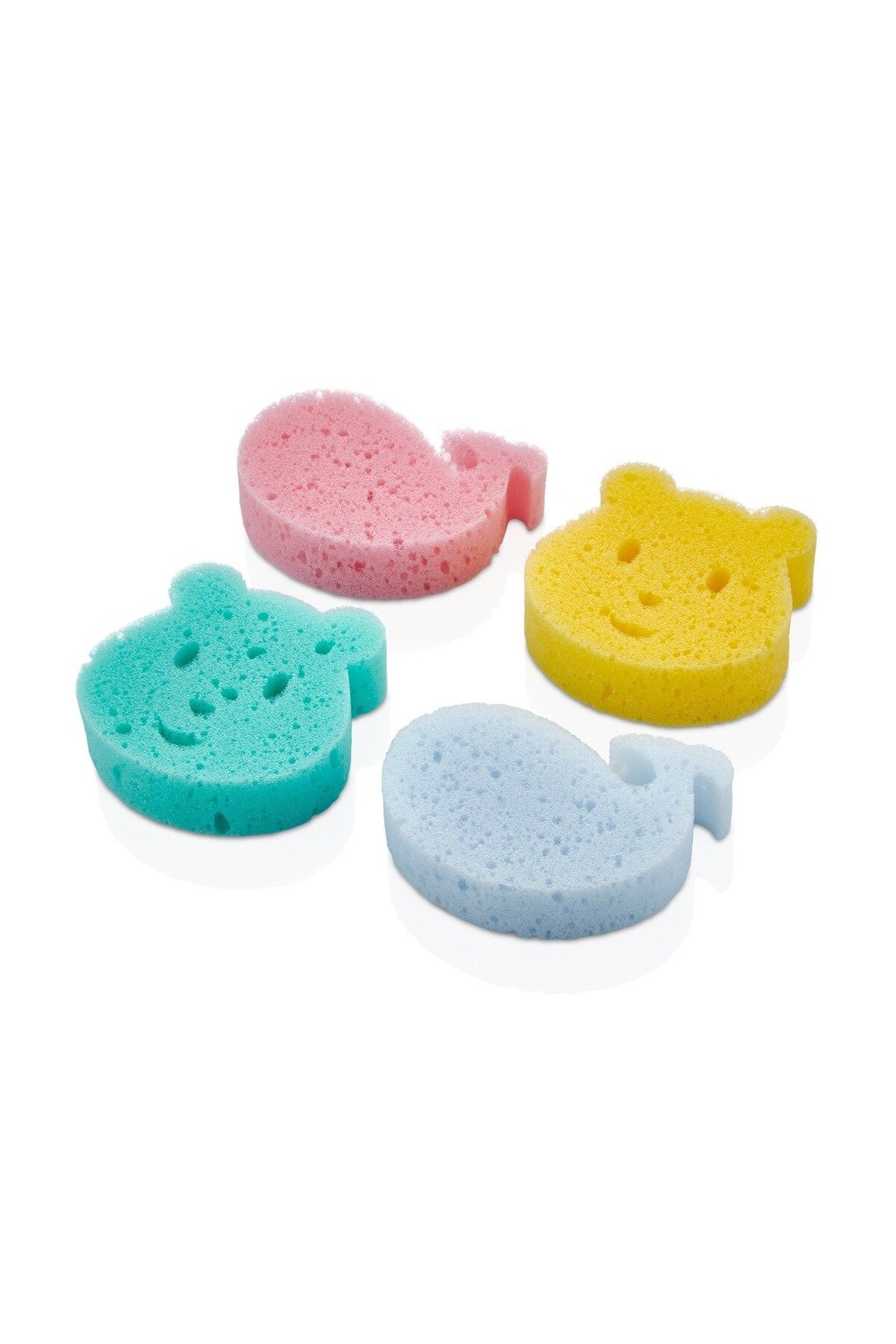 Pİ GLOBAL BabyJem 4lü Bebek Banyo Süngeri 618