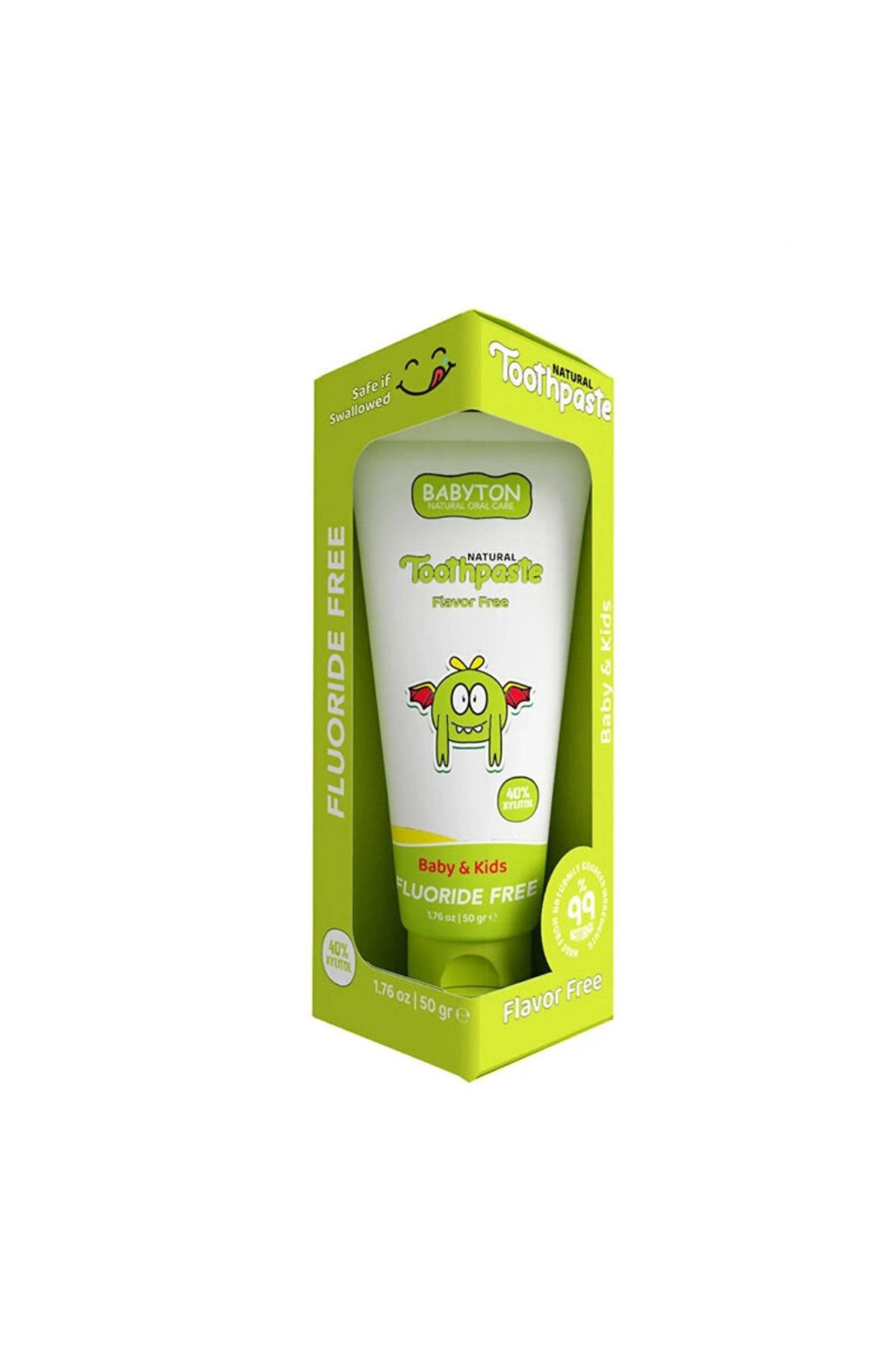 TYYLİ Babyton Organik Doğal Natural Diş Macunu 50 Gr