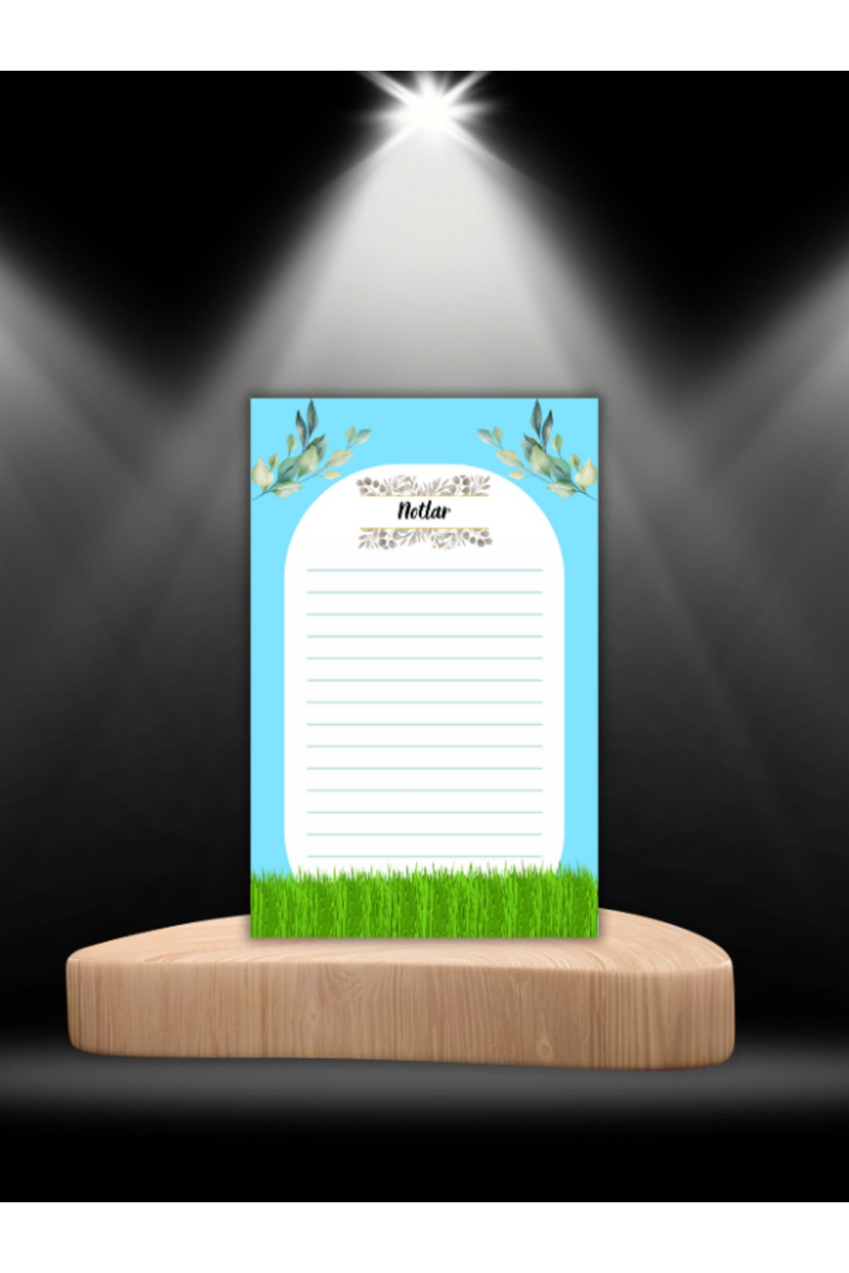 Özcan Toptan Tuhafiye-Nature Patterned Notepad | Note Paper | Memo Pad 1