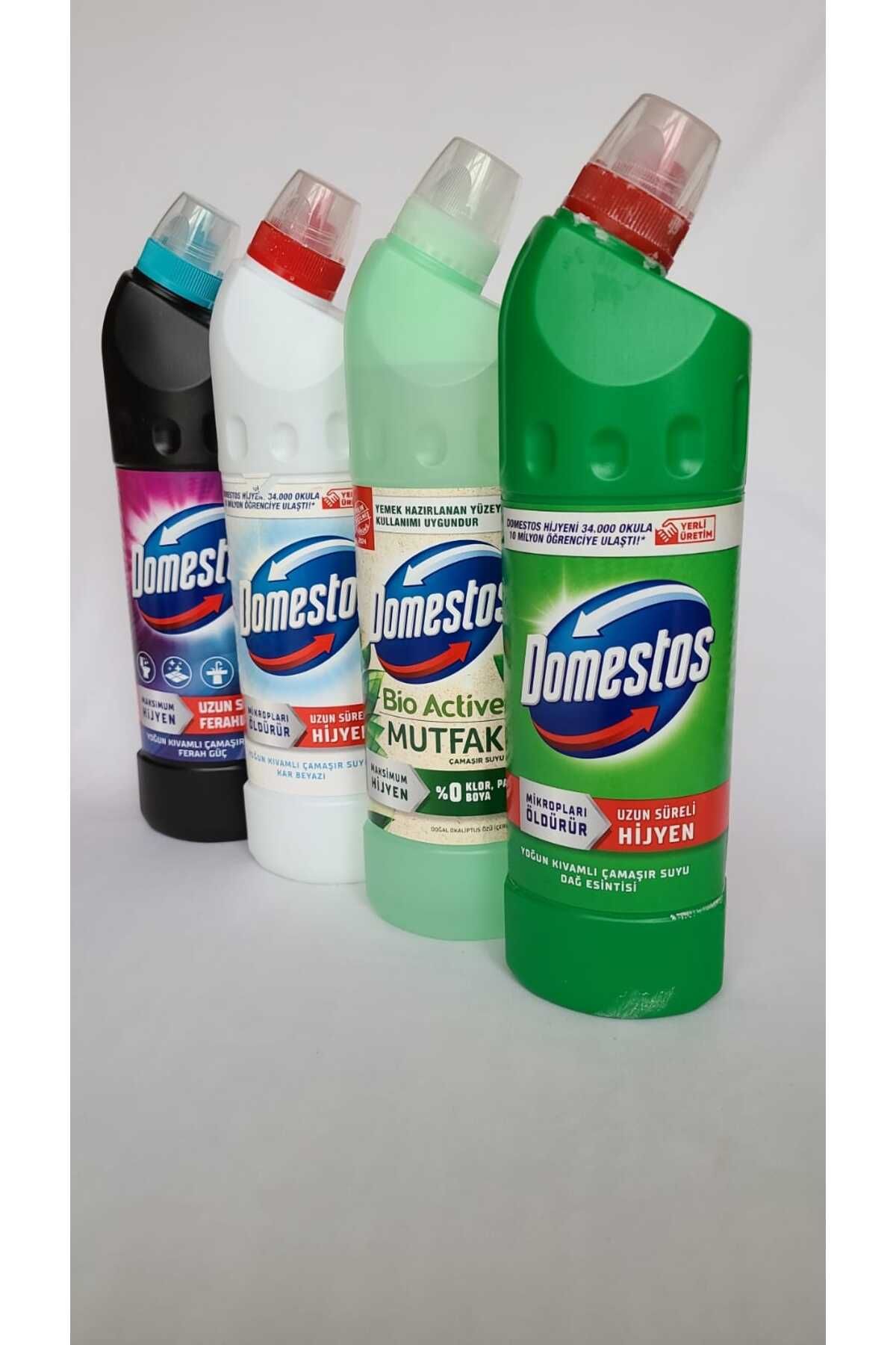 Yoğun Kıvamlı Çamaşır Suyu 4'LÜ SET / 1 ADET X 693 ml + 3 ADET X 750 ml - 1