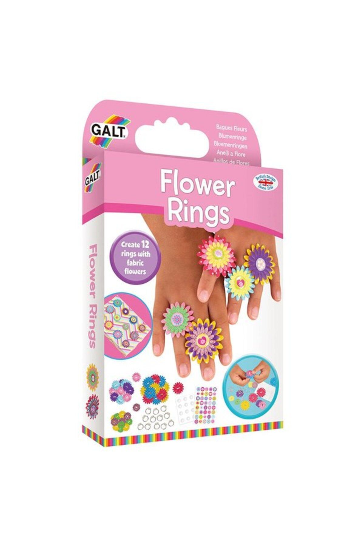 TYYLİ Galt Toys Flower Rings 6 Yaş+