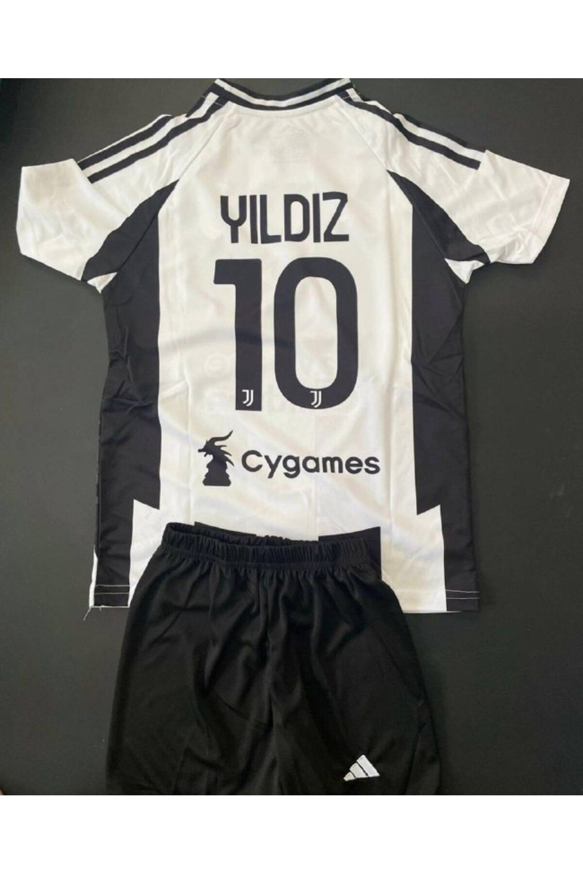 Atlas Global JUVENTUS KENAN YILDIZ SİYAH BEYAZ