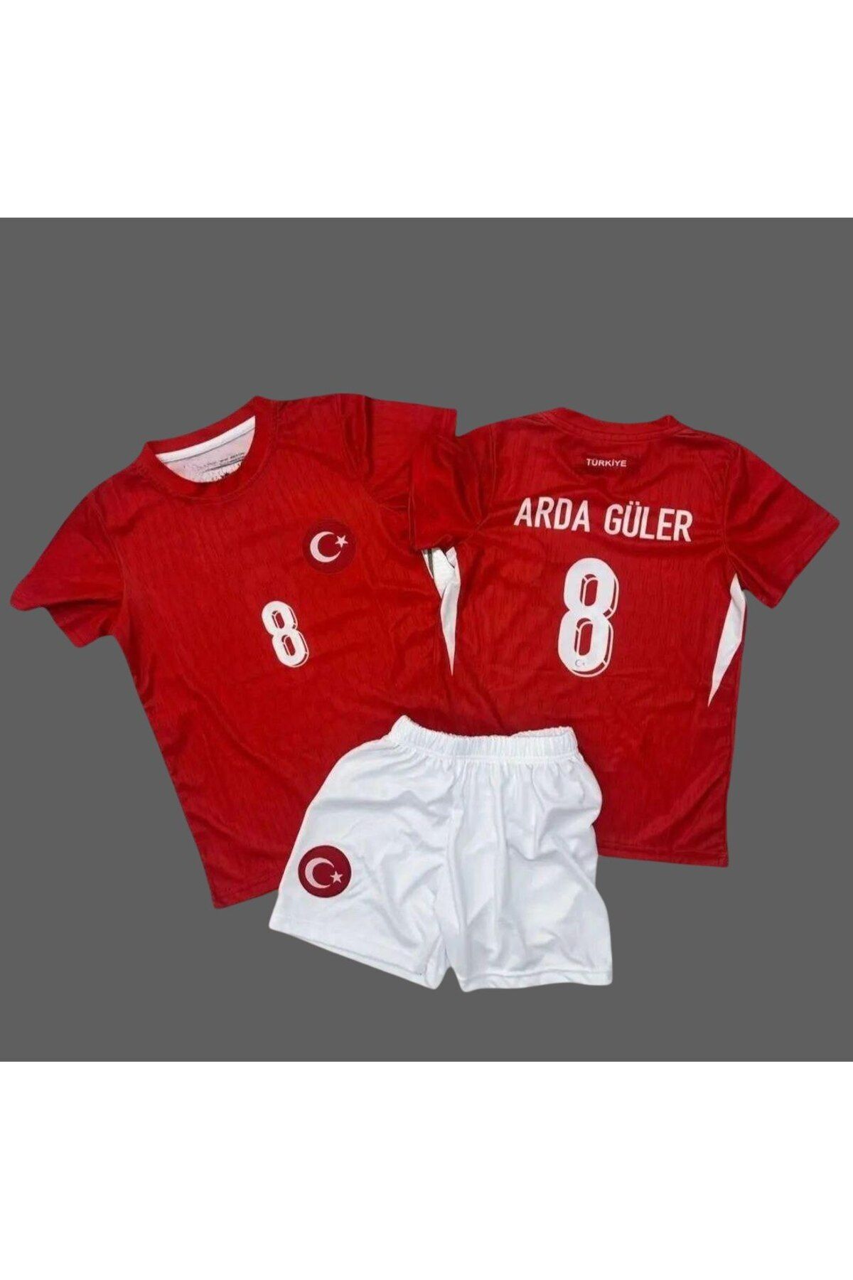 Atlas Global TÜRKİYE MİLLİ TAKIMI ARDA GÜLER ÇOCUK FORMASI KIRMIZI