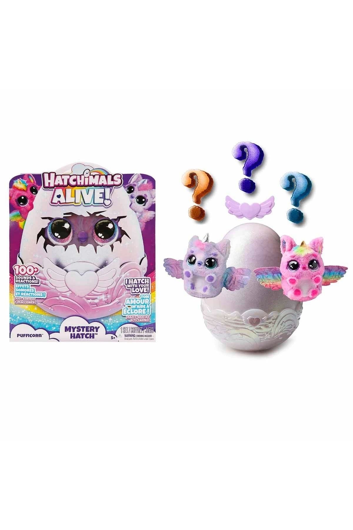 Hatchimals-Alive Mystery Hatch Pufficorn Interactive Big Surprise Egg 1