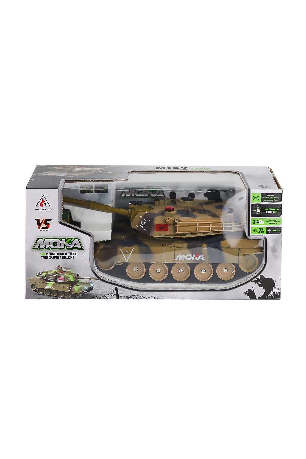 Hepta Collection 2033-T Kumandalı Sesli Şarjlı Büyük Boy Tank -Karsan