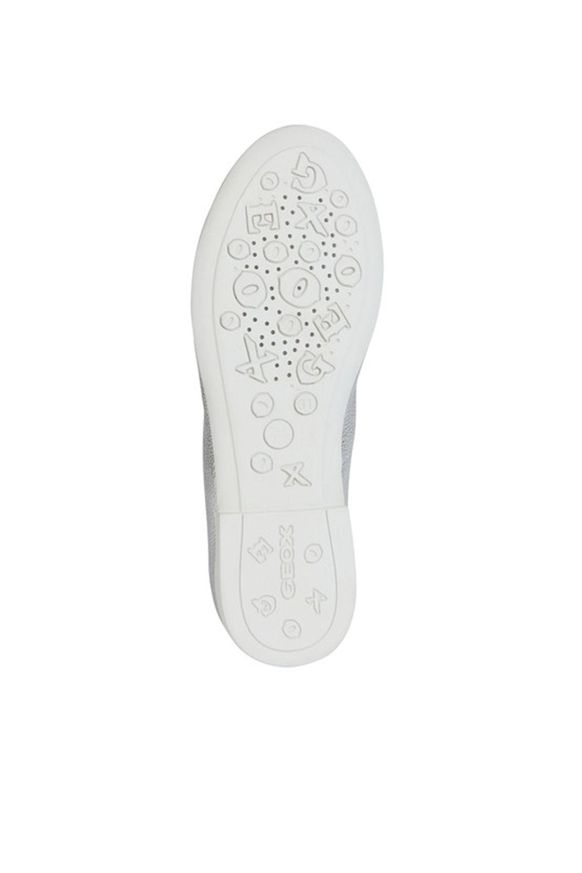بابیت دخترانه و بچگانه GEOX GIRL SILVER PLIE SILVELI BALLET J4555D00044C1007 Geox