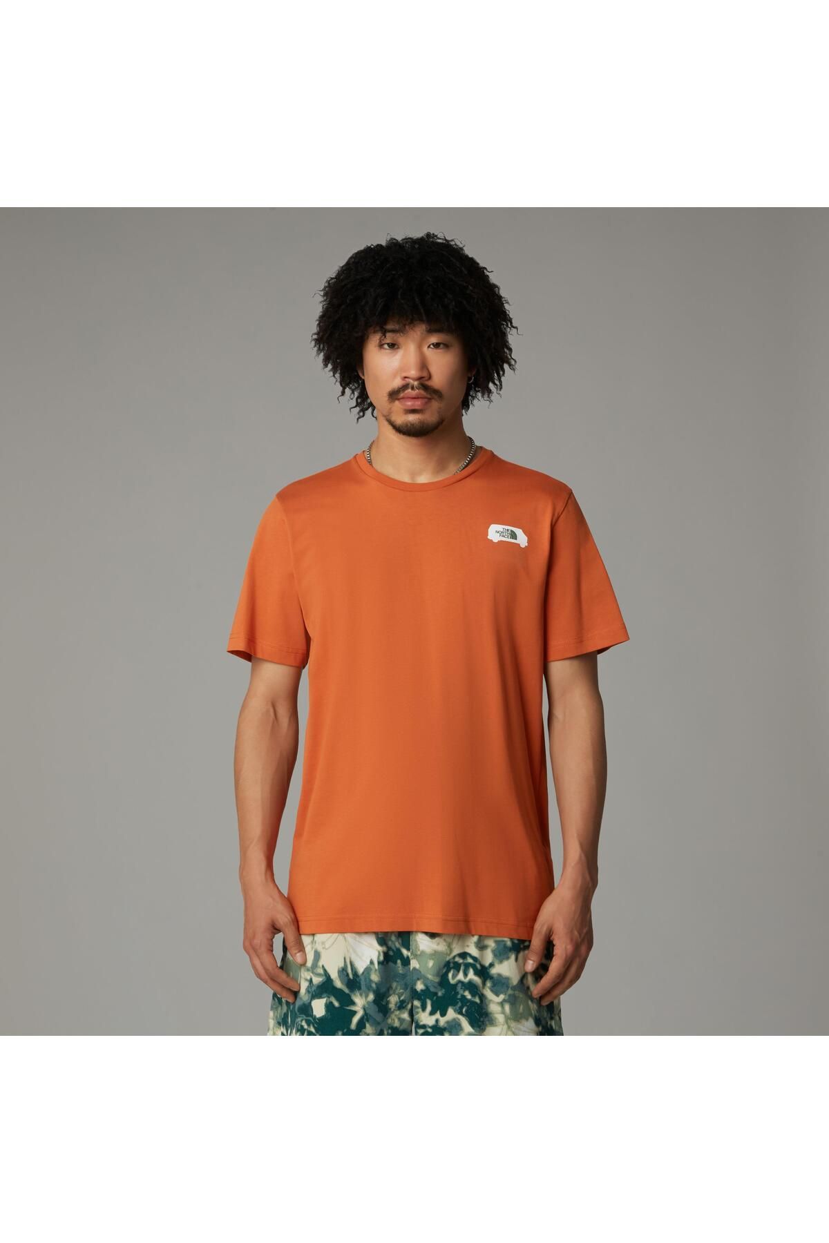 تی شرت مردانه سه راهی گرافیکی North Face M Ss The North Face