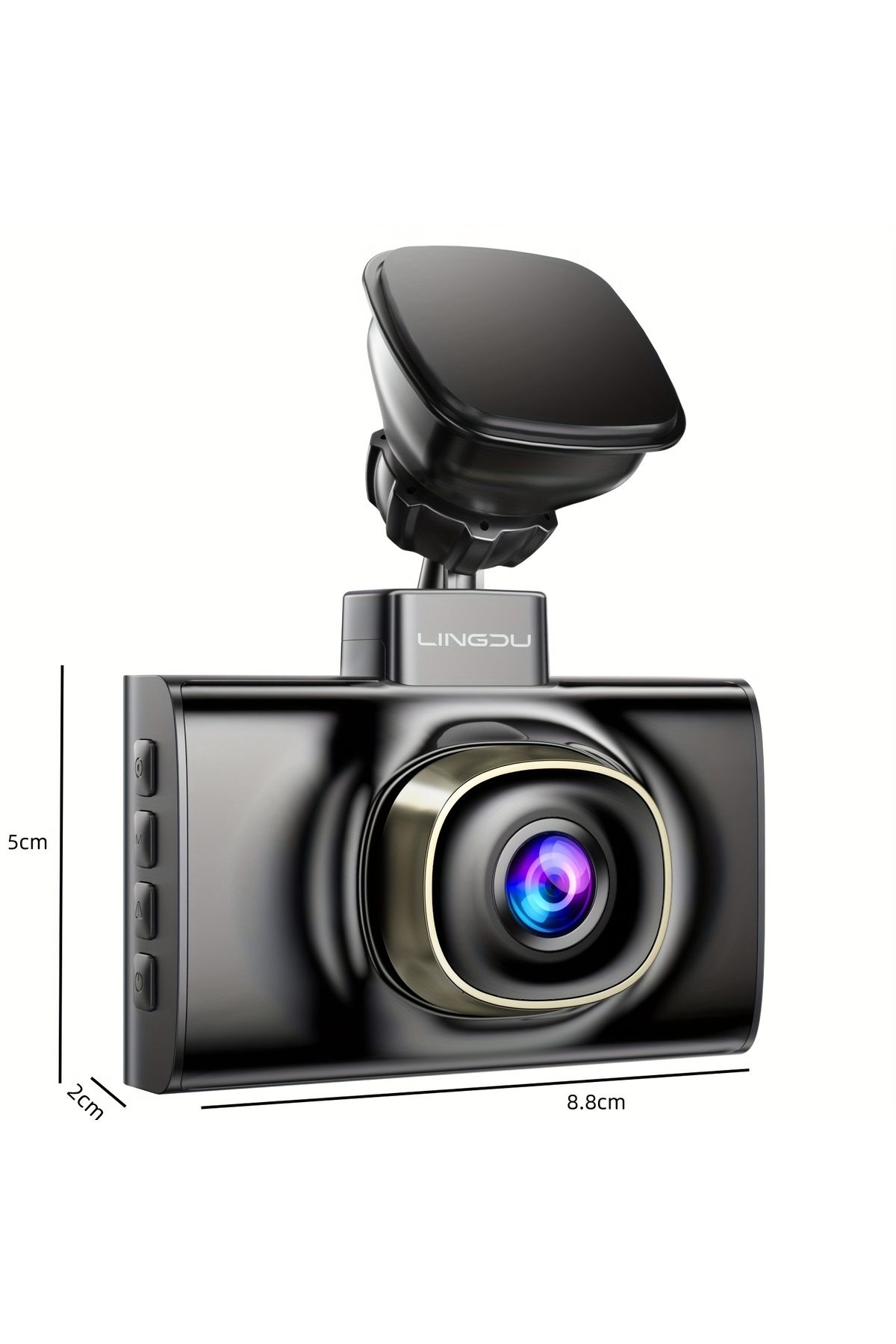 ROCKCAMEL-LD02 Lite 4K UHD Driving Recorder, Includes 64GB TF Card, Built-In WiFi 6