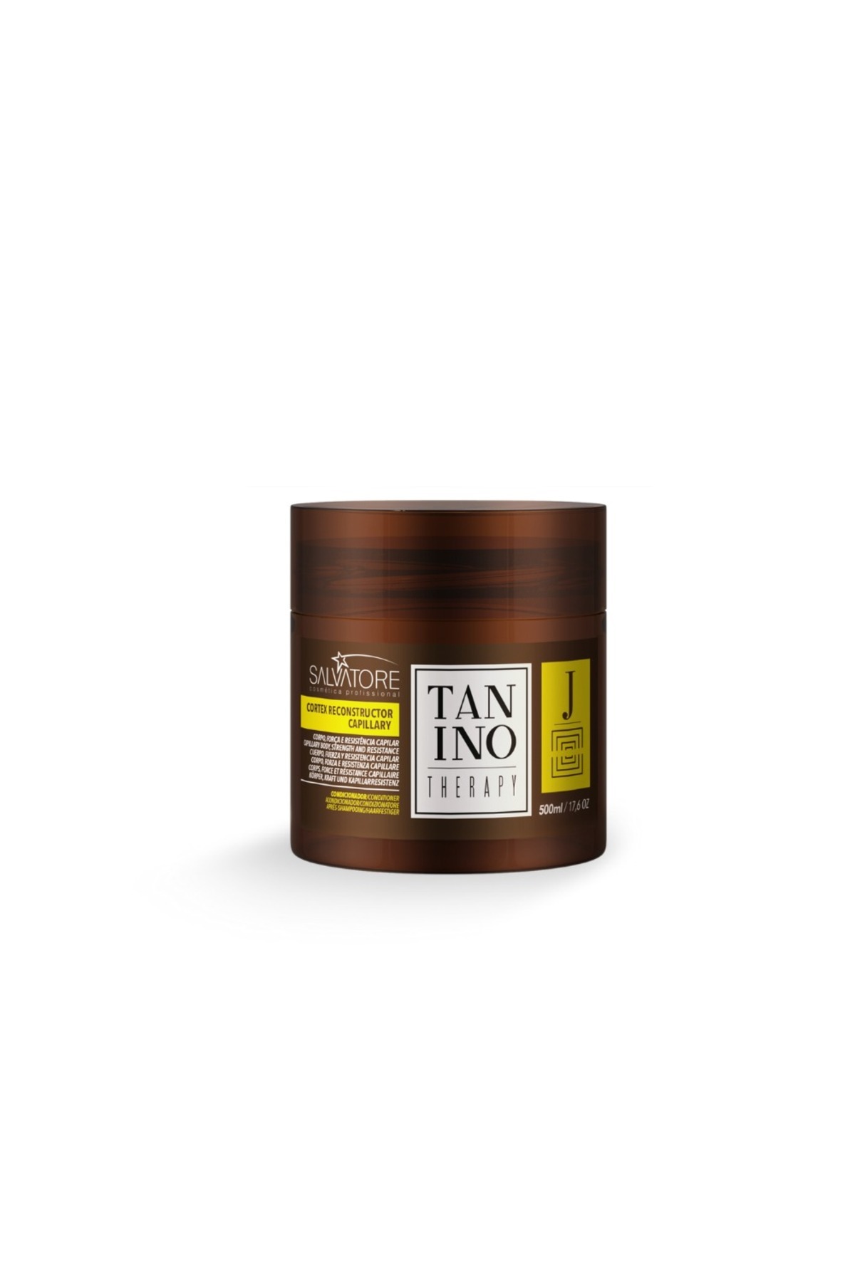 Salvatore Cosmetics-Salvatore Nano Tanino Therapy Mask For Protecting And Strengthening Weak Hair - 500 ml 1