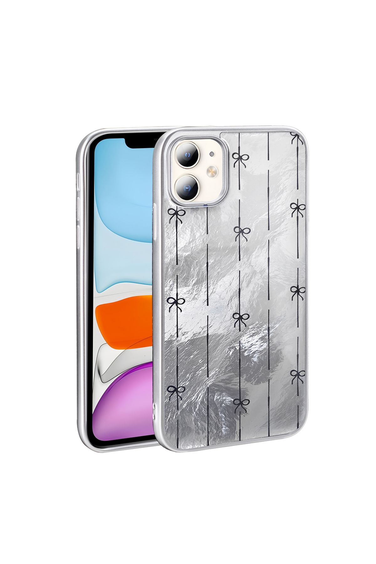 Ummeslem Apple iPhone 11 Cep Telefonu için Uyumlu Kılıf Desenli Mep Kapak