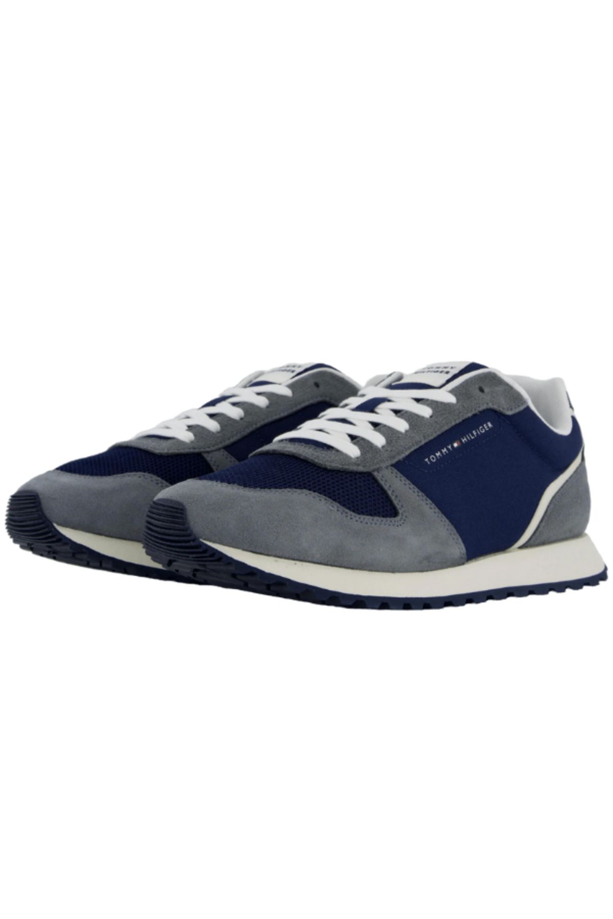 اسنیکر مردانه دونده جدید اوا مخلوط آبی Tommy Hilfiger