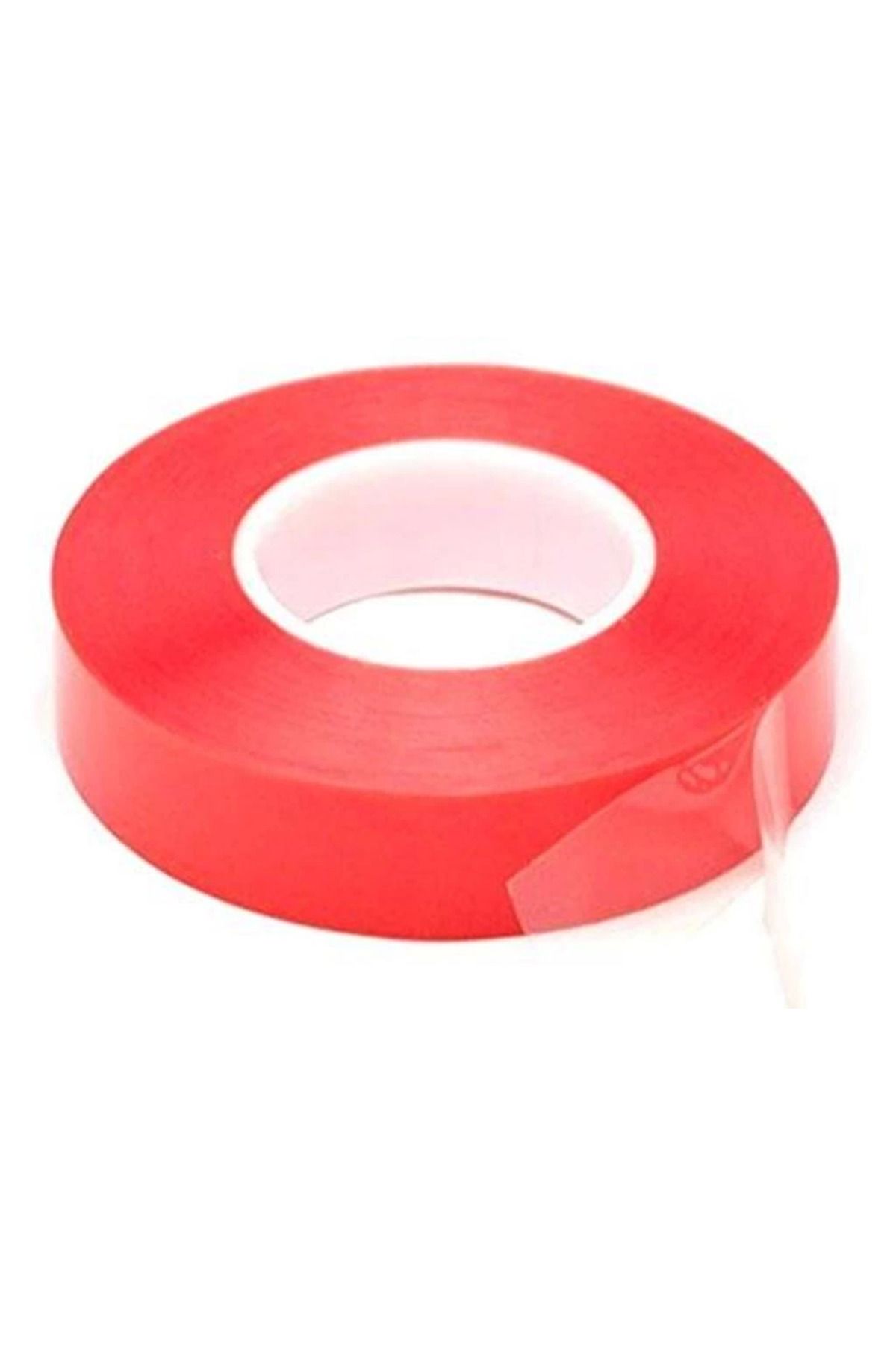 feifei Çift Taraflı Akrilik Silikonize Bant 18 Mm X 2 Metre Kırmızı Vhb (336336)
