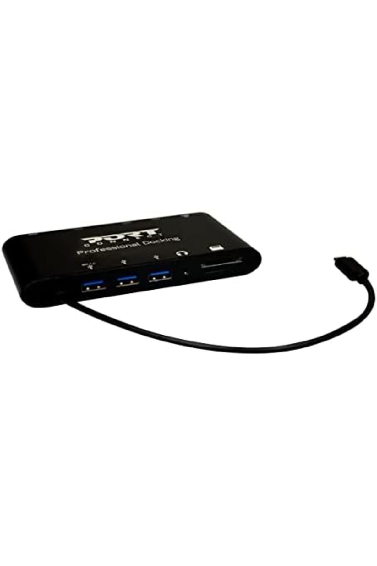 PORT DESIGNS-Port Type-C Travel Docking Station with Power Delivery. 4K SINGLE Video Display Out Via VGA-DisplayP 5