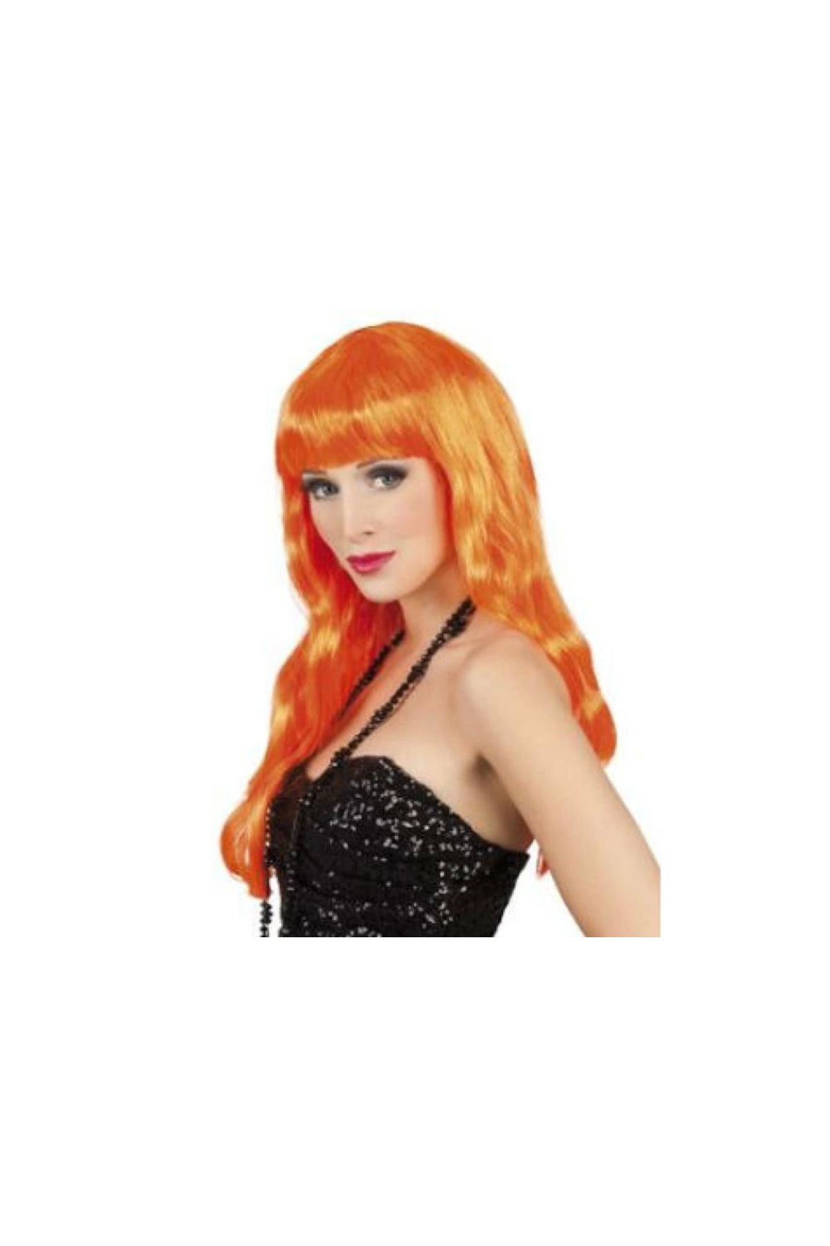 MELFSHOP Uzun Peruk Saç - Turuncu (336336)