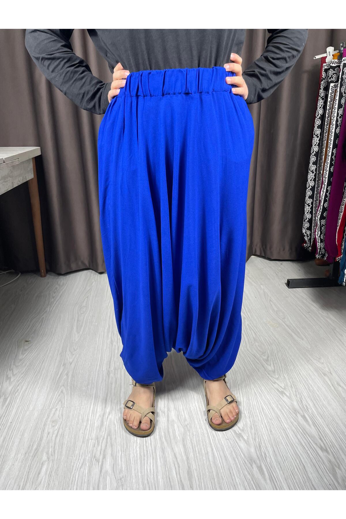 Sobe Hediyelik-Viscose Comfortable and Stylish Net Low Baggy Trousers in Adana Baggy Form 4
