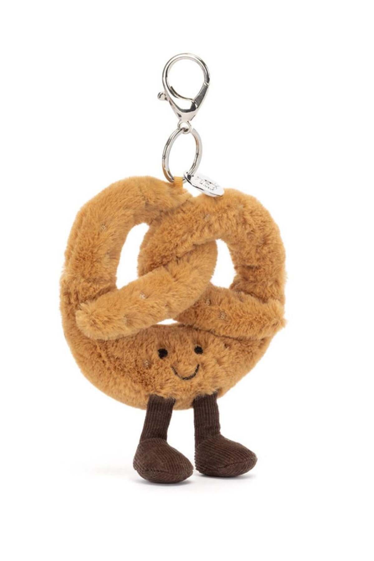 Genel Markalar Peluş Bretzel Çanta Charmı