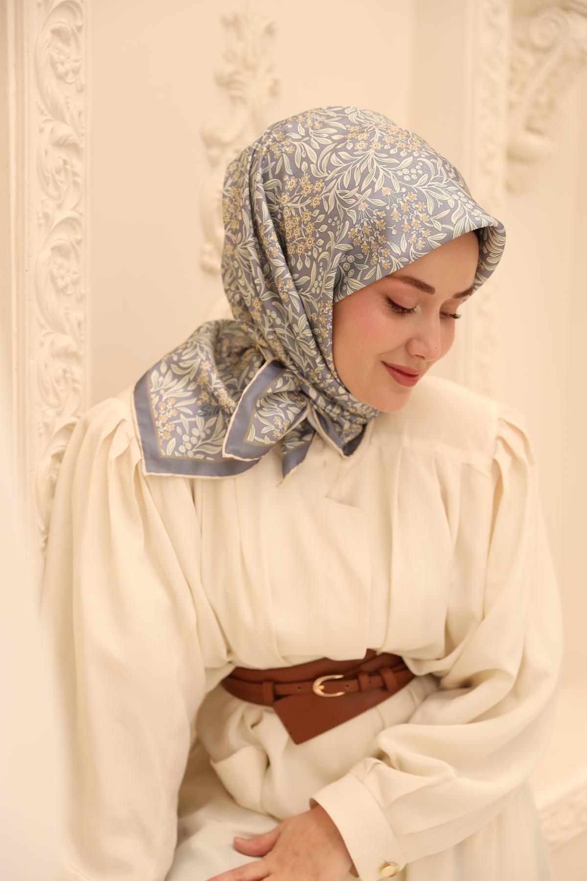 Silk Home-Μεταξωτό μαντήλι Twill 11464-19 5